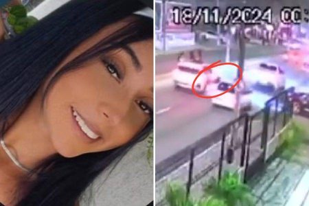Vídeo: jovem morre após cair de carro e ser atropelada