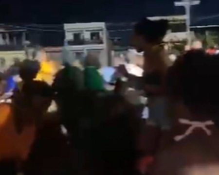 VÍDEO: Batalha de Naipe é encerrada a tiros após ataque de integrantes de facção no Lobato
