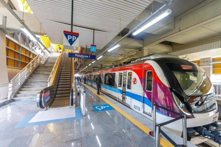 Metrô de Salvador registra aumento de 17,4% no número de passageiros em dezembro de 2024