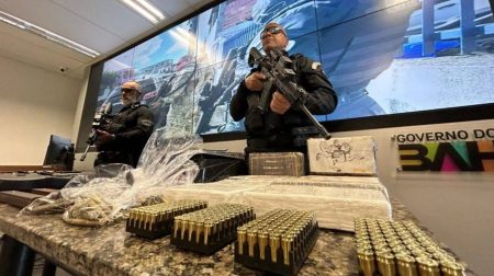 Bahia registra mais de 6 mil armas apreendidas em 2024, com recorde de fuzis