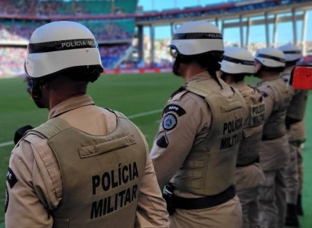 Ba-Vi tem esquema especial com 500 agentes e reconhecimento facial na Arena Fonte Nova