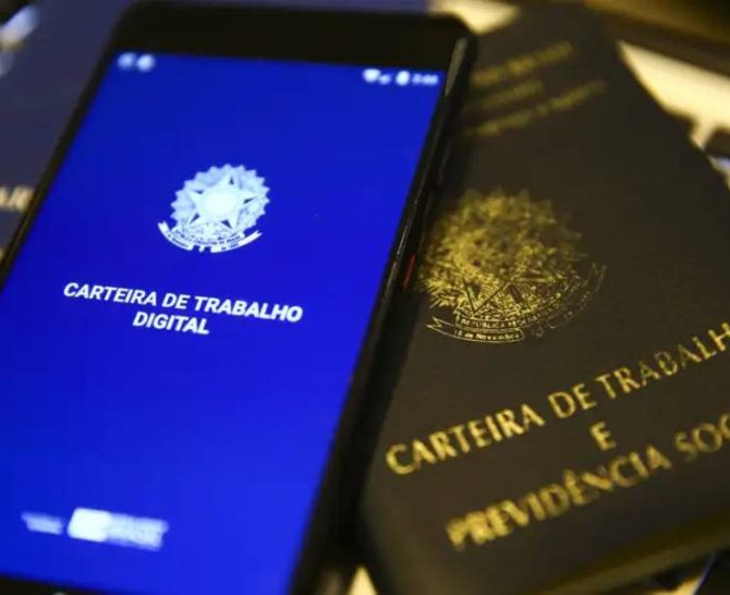 carteira de trabalho clt ctps