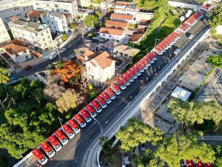 Bahia recebe 80 novas ambulâncias do Samu para reforçar atendimento em 73 municípios