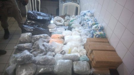 Polícia Militar apreende grande quantidade de drogas e explosivos em Salvador