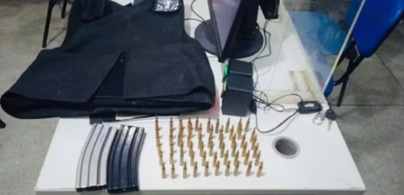 PM intercepta grupo com munições de fuzil em São Sebastião do Passé
