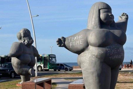 Quem cuida da cidade? Vandalismo nas “Gordinhas de Ondina” acende alerta sobre crise urbana e social em Salvador