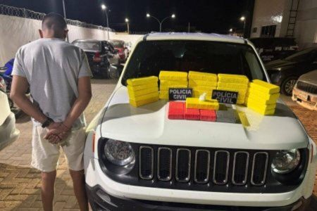 Polícia Civil apreende 30 kg de cocaína escondidos em veículo na Bahia