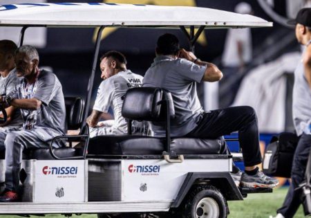 Santos confirma nova lesão de Neymar