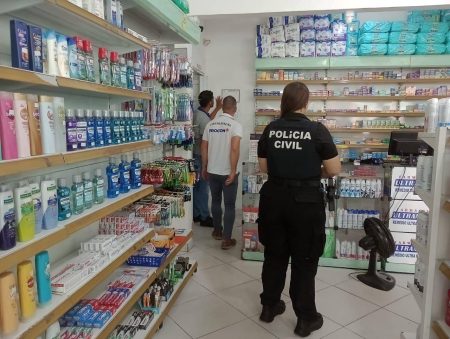 Operação interdita seis farmácias por venda ilegal de medicamentos