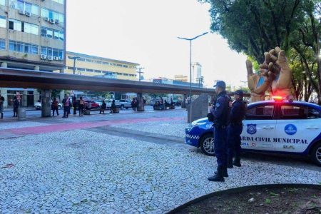 Guarda Municipal reforça patrulhamento no Comércio em horário de pico