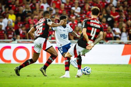 Bahia perde para o Flamengo no Maracanã e segue fora do G4 do Brasileirão