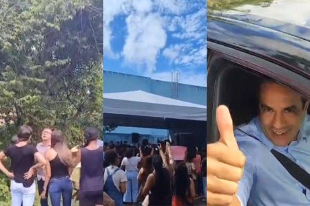 VÍDEO: Professores cobram ao prefeito Bruno Reis o pagamento de piso salarial