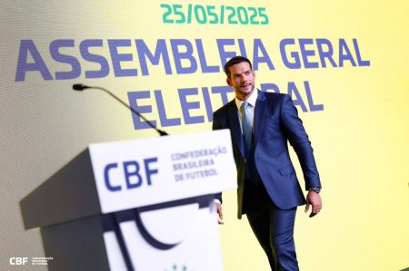 Samir Xaud assume presidência da CBF