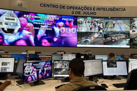 Reconhecimento Facial da SSP localiza mil foragidos na Bahia em 2025