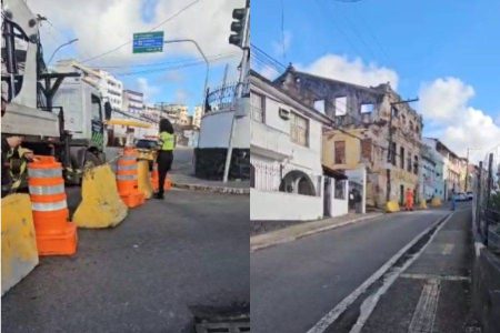 Vídeo: Após denúncias, Codesal interdita completamente a Ladeira do Santo Antônio no Barbalho
