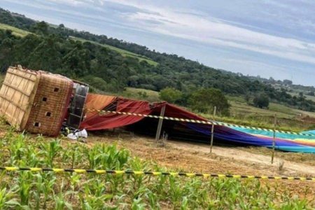 Balão cai em São Paulo, deixa um morto, 11 feridos e não tinha autorização para voar