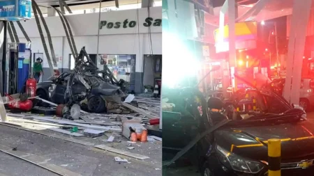 Corpo de frentista vítima da explosão em posto é sepultado no Rio; tragédia já soma duas mortes