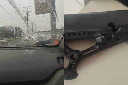 Viatura da PM é atingida por tiros no Bairro Duro, em Salvador
