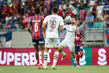 Bahia vence o Fluminense e larga na frente nas quartas da Copa do Brasil