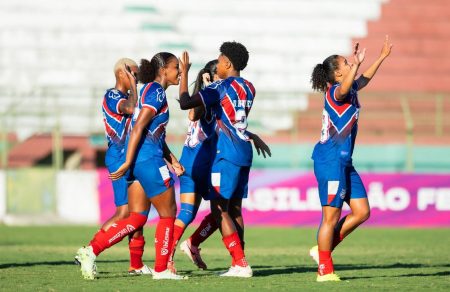 Inédito! Bahia bate o Grêmio e vai às oitavas da Copa do Brasil Feminina