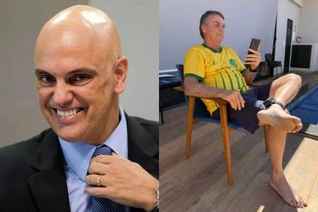 Após apreensão de arma, Moraes cobra explicações de Bolsonaro em até 24 horas