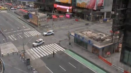 Times Square é esvaziada após suspeita de bomba
