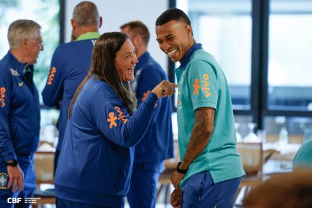 Jean Lucas se apresenta à seleção Brasileira