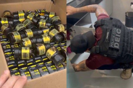 Polícia apreende mais de 2 mil anabolizantes em laboratório clandestino