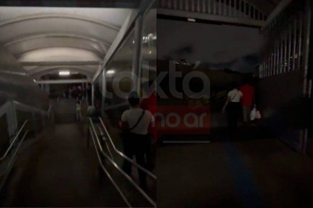 VÍDEO: Após denúncia, iluminação em acesso à estação de metrô é revitalizada