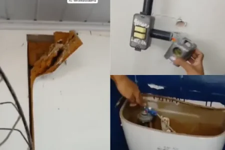 VÍDEO: Alunos denunciam precariedade e cobram melhorias em colégio de Salvador