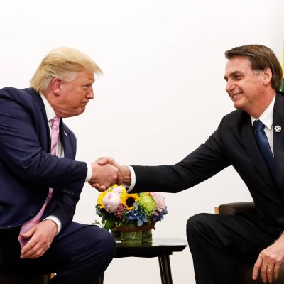 Jair Bolsonaro e Trump