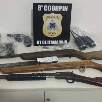 Quatro são presos por duplo homicídio e tentativa de homicídio em Itamaraju