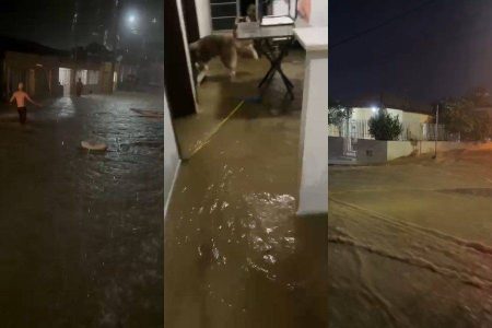 Confira o impacto das fortes chuvas no centro-norte do estado