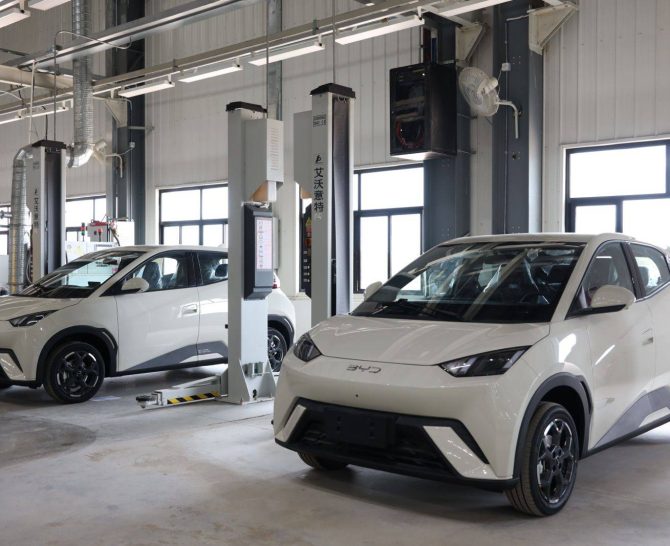 Carro BYD Fábrica Camaçari