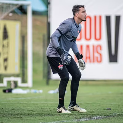 Thiago Couto assume o gol do Vitória e mira reação contra o Cruzeiro