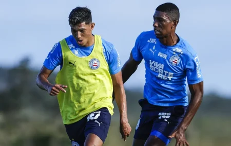 Bahia foca na preparação para enfrentar o São Paulo no Morumbis Bahia foca na preparação para enfrentar o São Paulo no Morumbis