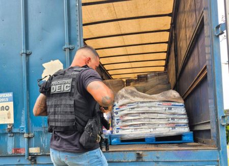 Polícia Civil recupera carga de R$ 200 mil roubada em Salvador