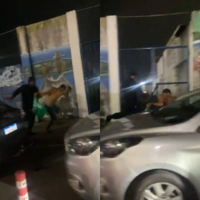 Vídeo flagra seguranças do ferry-boat agredindo um homem; veja