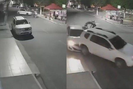 Carro desgovernado atinge duas pessoas no interior da Bahia