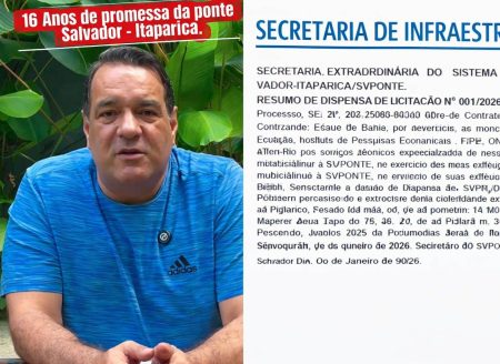 Oposição cobra esclarecimentos sobre consultoria milionária da Ponte Salvador–Itaparica