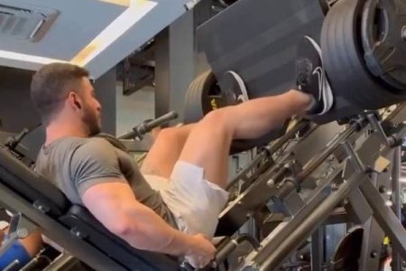 Fisiculturista sofre lesão grave durante treino com 400 kg em academia