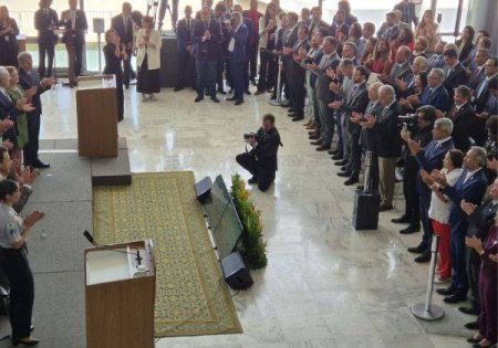 Jerônimo participa de ato do STF sobre três anos do 8/1