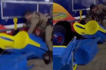 VÍDEO: Policial militar agride mulher em pré-cavalgada no sudoeste da Bahia