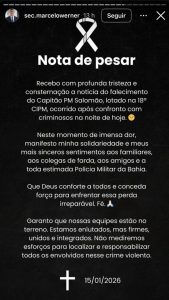 Note pesar Marcelo Werner