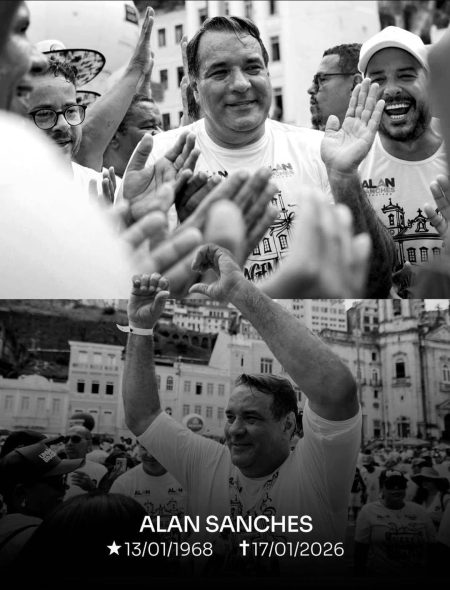 Líderes políticos lamentam o falecimento de Alan Sanches
