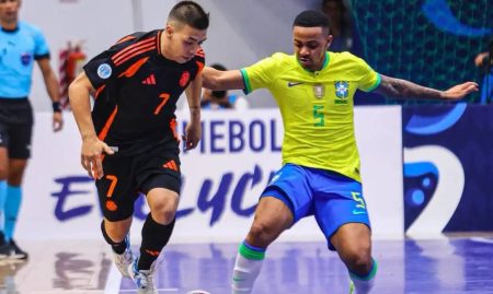 Brasil estreia com empate na Copa América de Futsal 2026