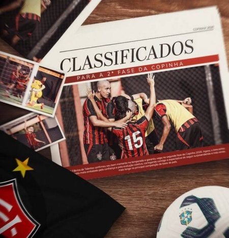 Vitória se classifica para a segunda fase da copinha