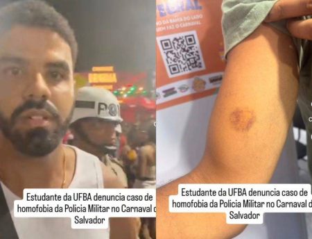 VÍDEO: Denúncia de agressão homofóbica no Carnaval leva ao afastamento de PMs