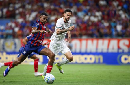 Bahia empata com o Fluminense na Fonte Nova pelo Brasileirão