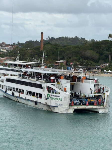Mau tempo reduz travessia do Ferry-Boat para intervalos de duas horas em Salvador